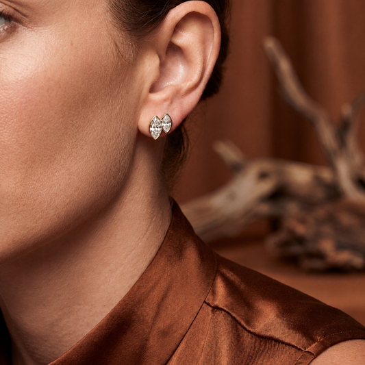 Éternel Marquise Diamond Studs