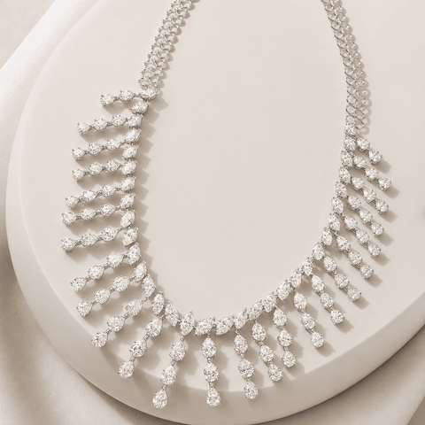Astra Cascade Diamond Necklace