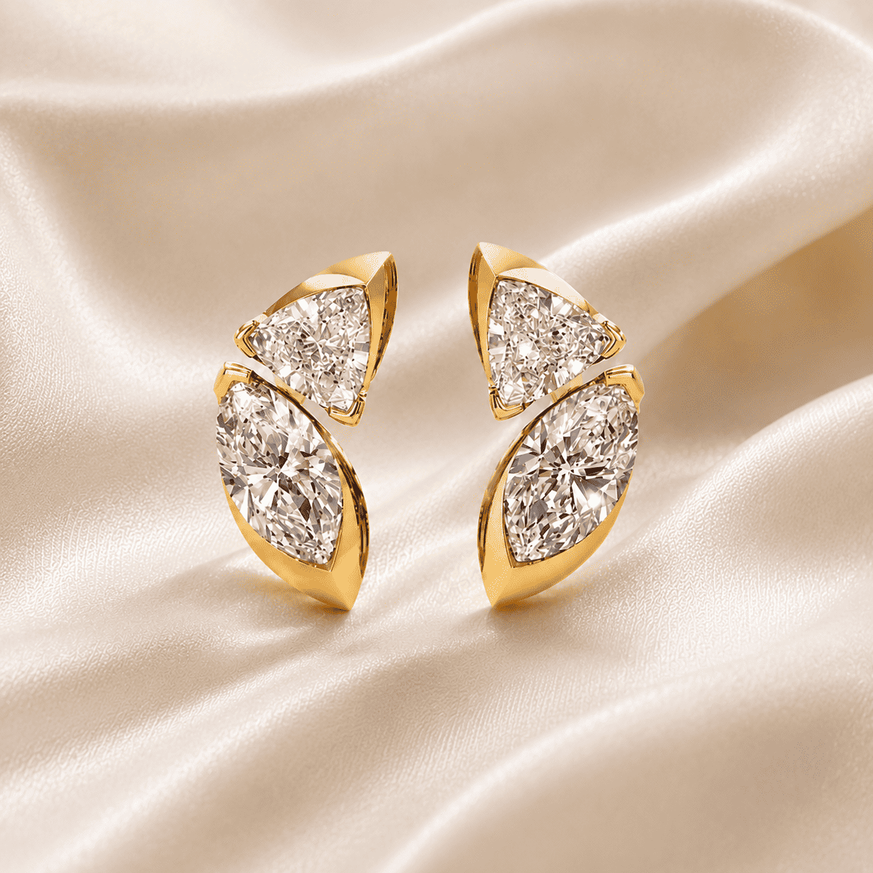 LUMIÈRE DuoFlare Earrings