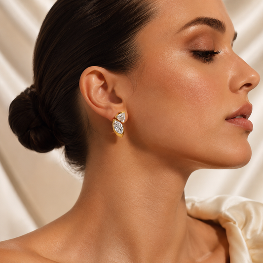 LUMIÈRE DuoFlare Earrings