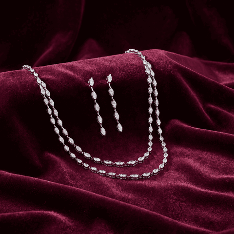 Étoile 100-Diamond Marquise Necklace