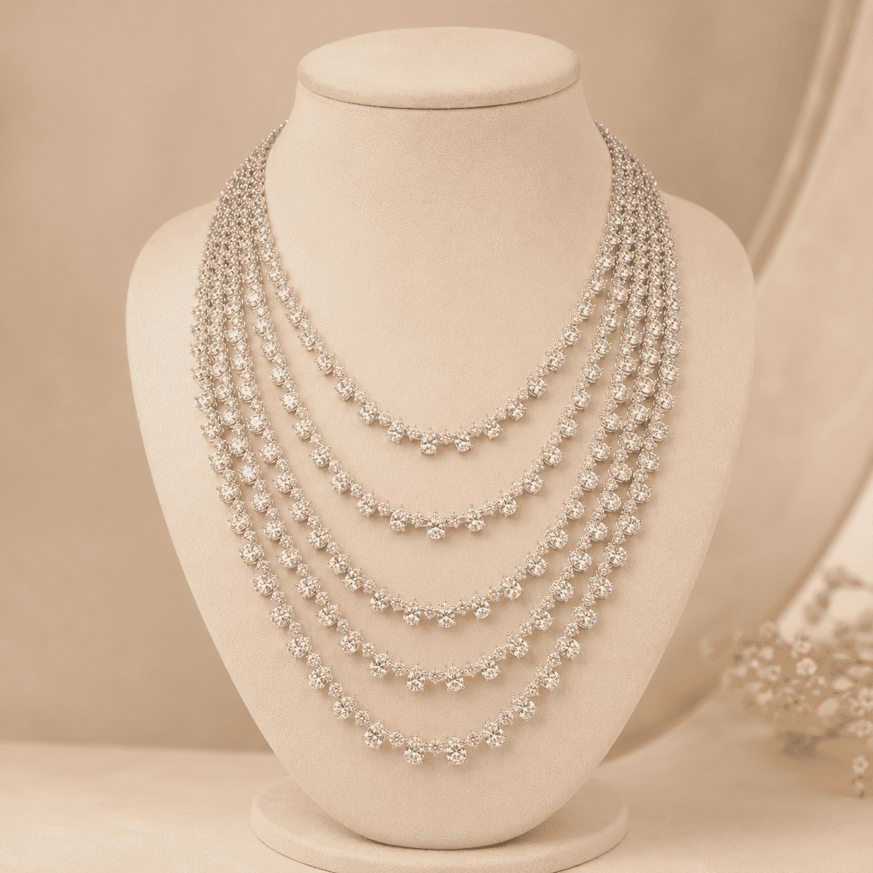 Opulence Cascade Necklace