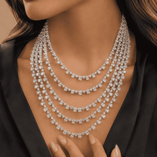 Opulence Cascade Necklace