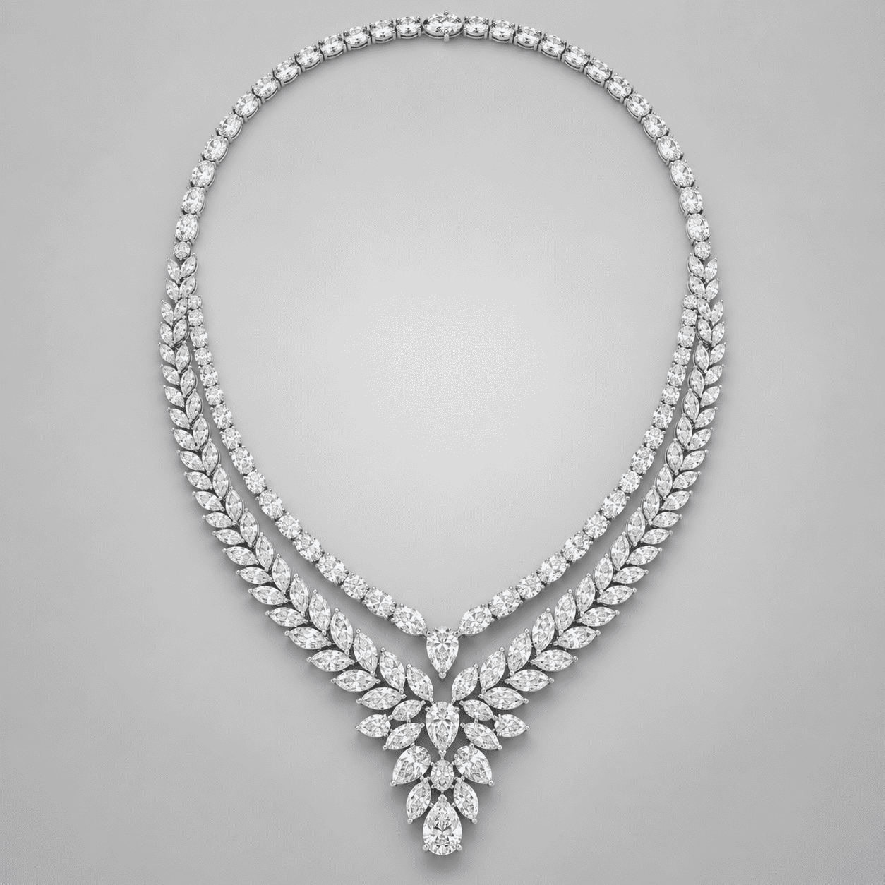 SHAAHI Dynasty Diamond Necklace