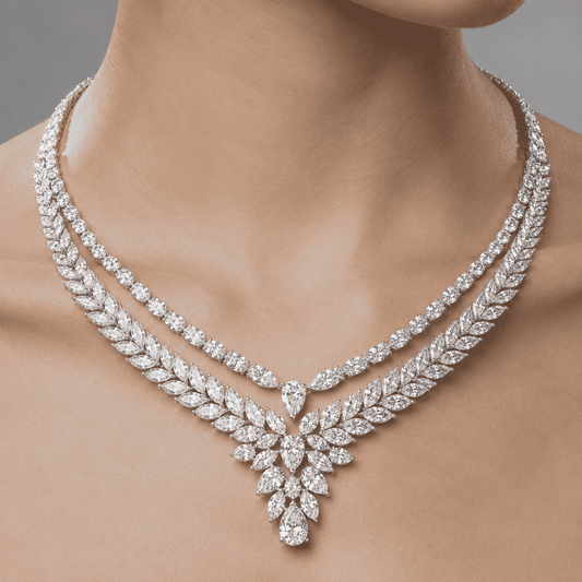 SHAAHI Dynasty Diamond Necklace