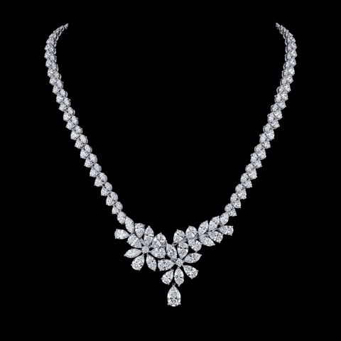 Rosélle Maharani Natural Diamond Necklace
