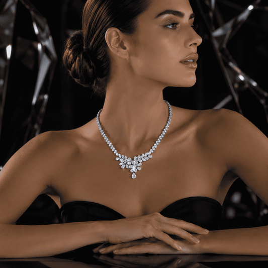 Rosélle Maharani Natural Diamond Necklace