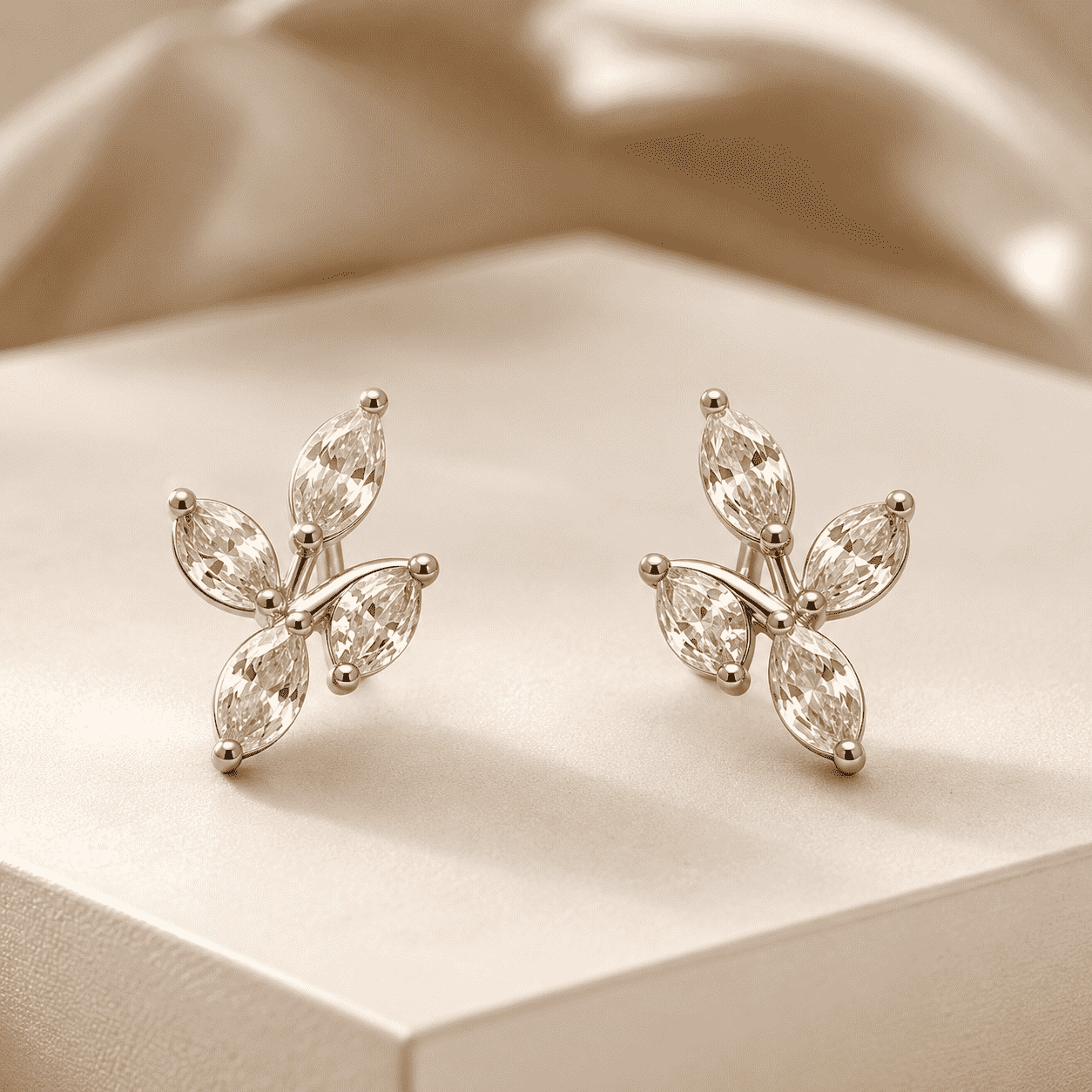 TERRA Auric Leaf Earrings