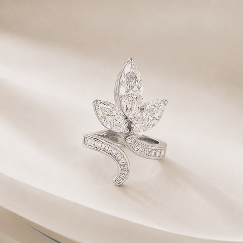 TERRA Leafrise Diamond Ring