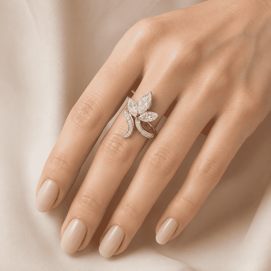 TERRA Leafrise Diamond Ring