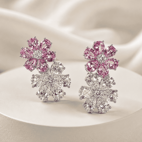 TERRA Rosé Bloom Earrings
