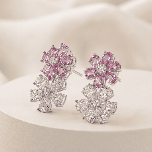 TERRA Rosé Bloom Earrings