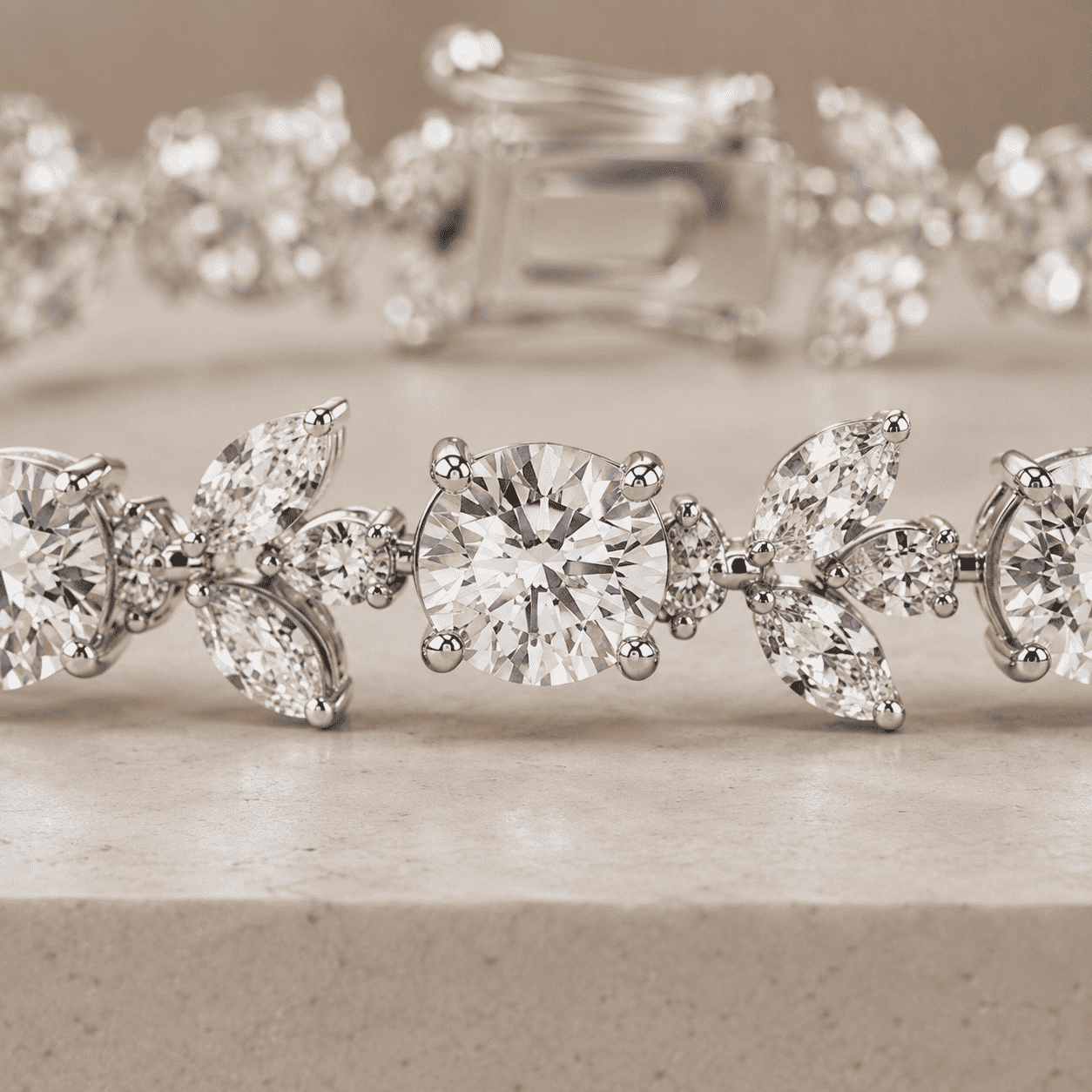 SYLVARA – Botanical Natural Diamond Bracelet