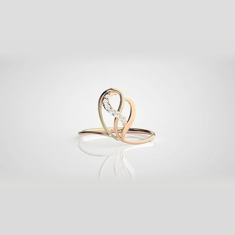 The Astral Serpentine Grace Diamond Ring