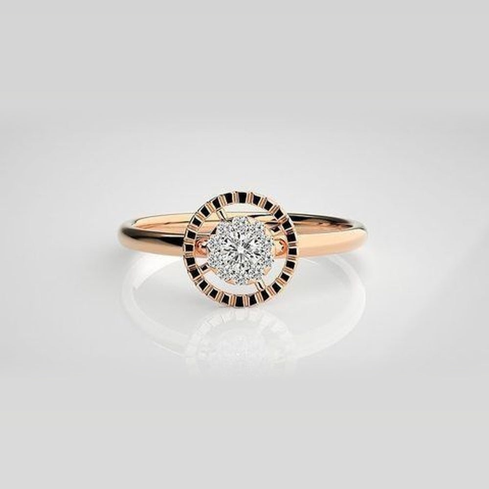 The Astral Sweetheart Arc Diamond Ring