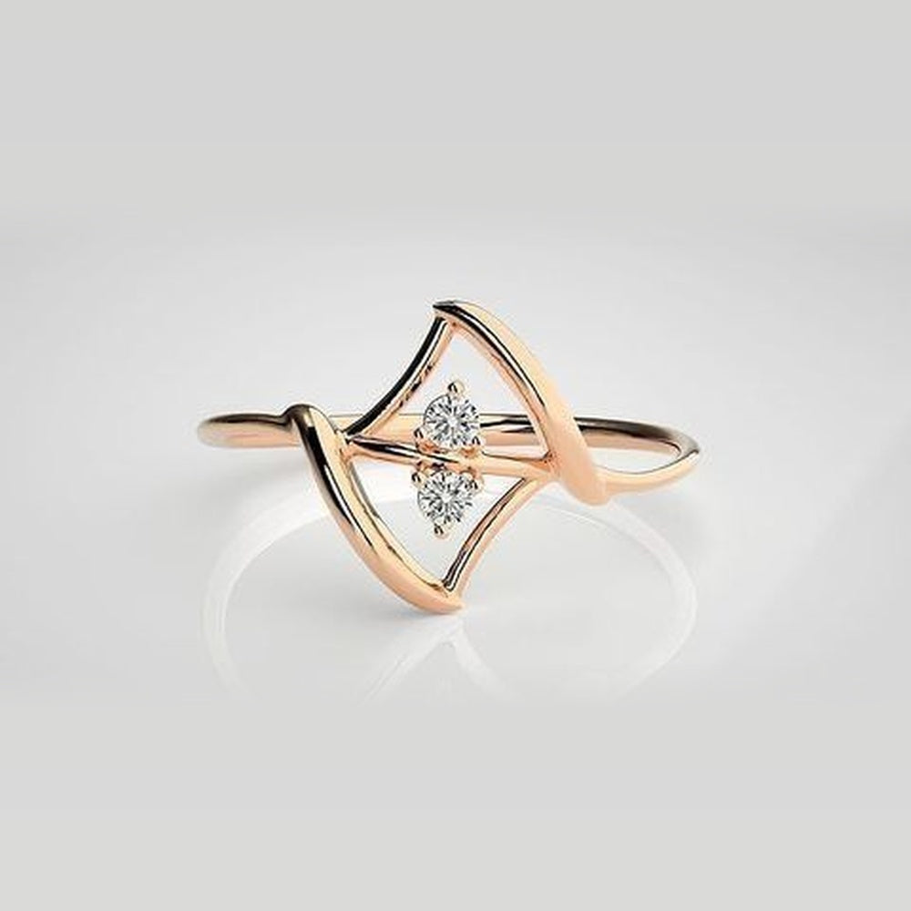 The Aurelia Continuum Band Diamond Ring