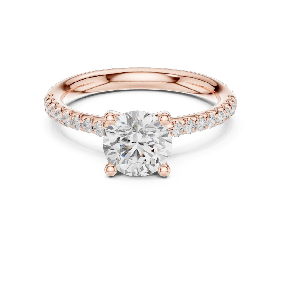 The Aurelia Ethereal Crest Diamond Ring