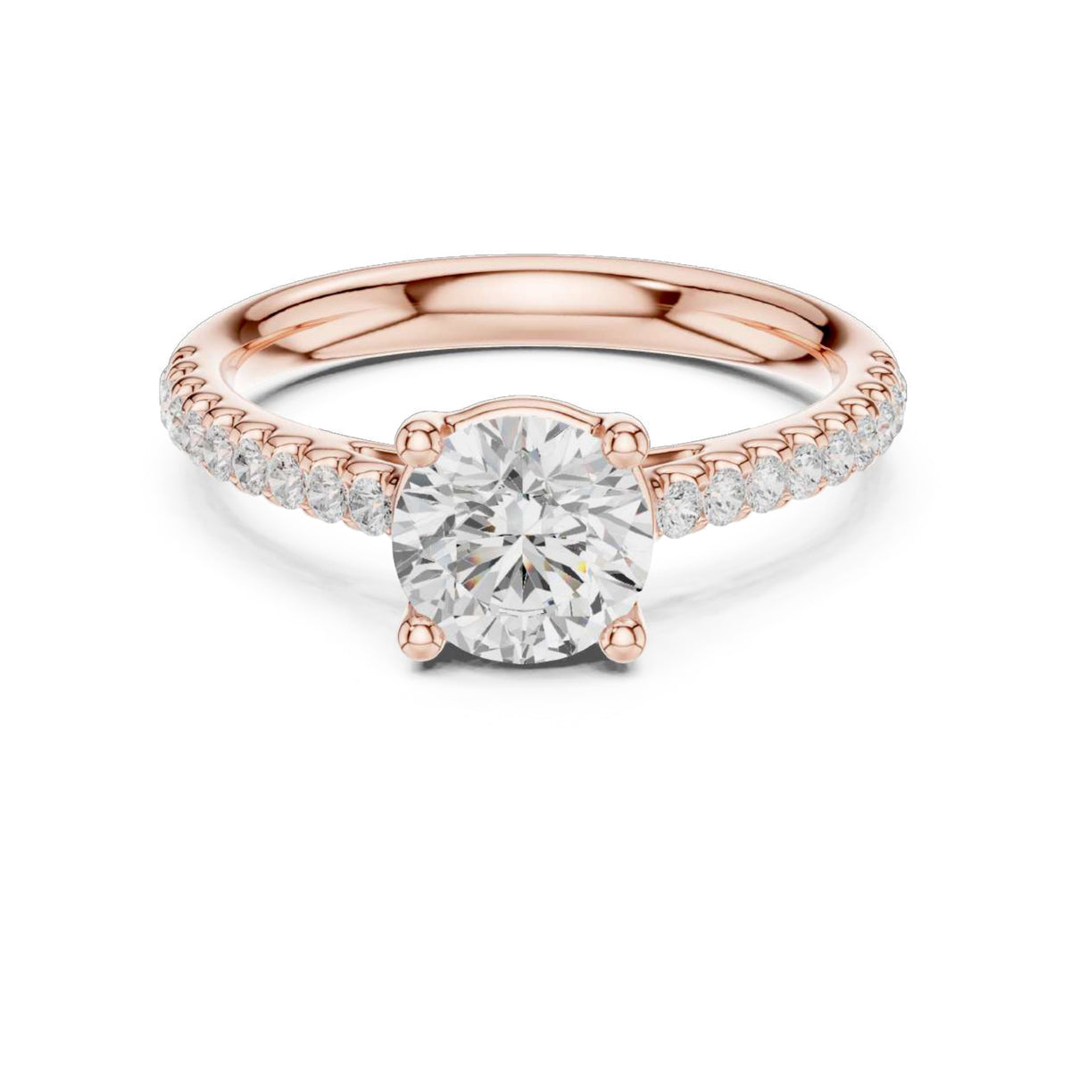 The Aurelia Geometric Starburst Diamond Ring