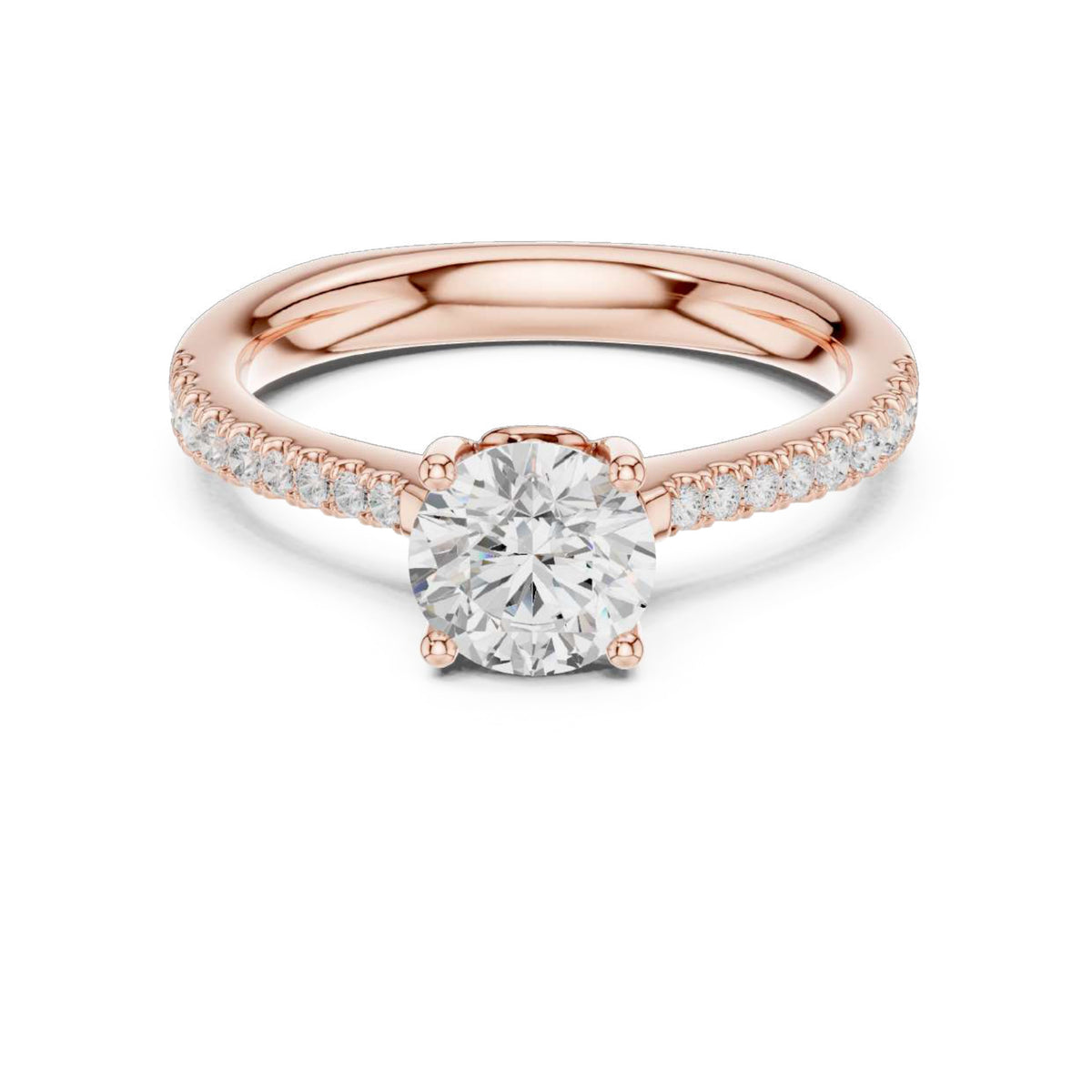 The Aurelia Pavé Eternity Diamond Ring