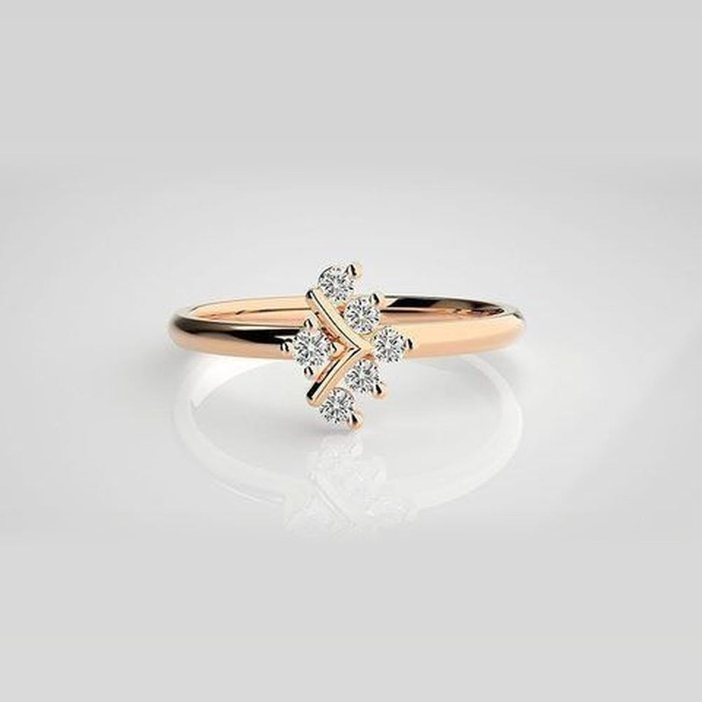 The Aurelia Petal Bloom Diamond Ring