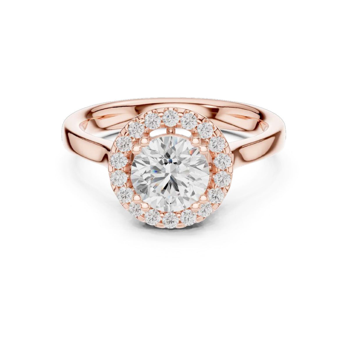 The Aurelia Petal Crown Diamond Ring
