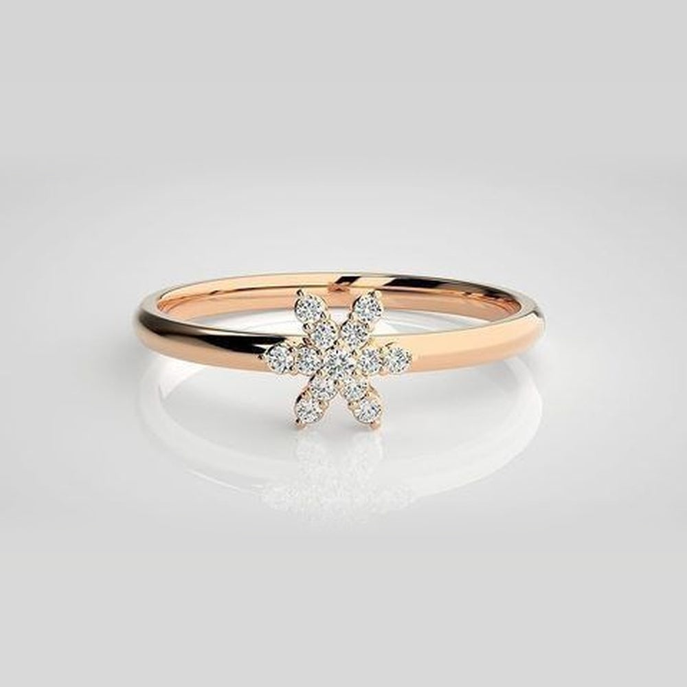 The Aurelia Spiral Swirl Diamond Ring