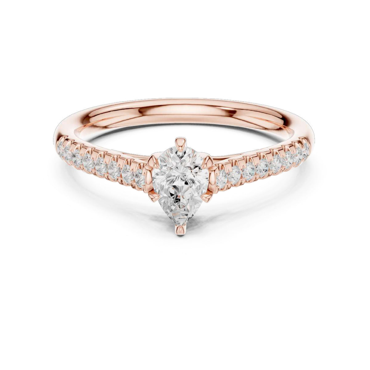 The Celeste Celestial Crown Diamond Ring