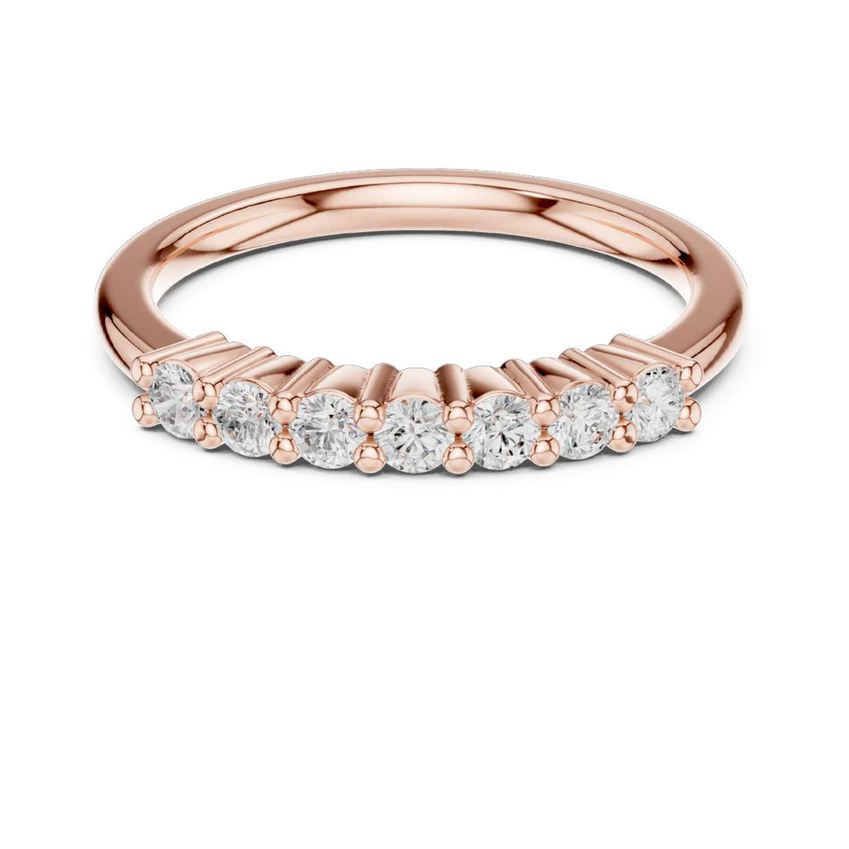 The Celeste Classic Cathedral Diamond Ring