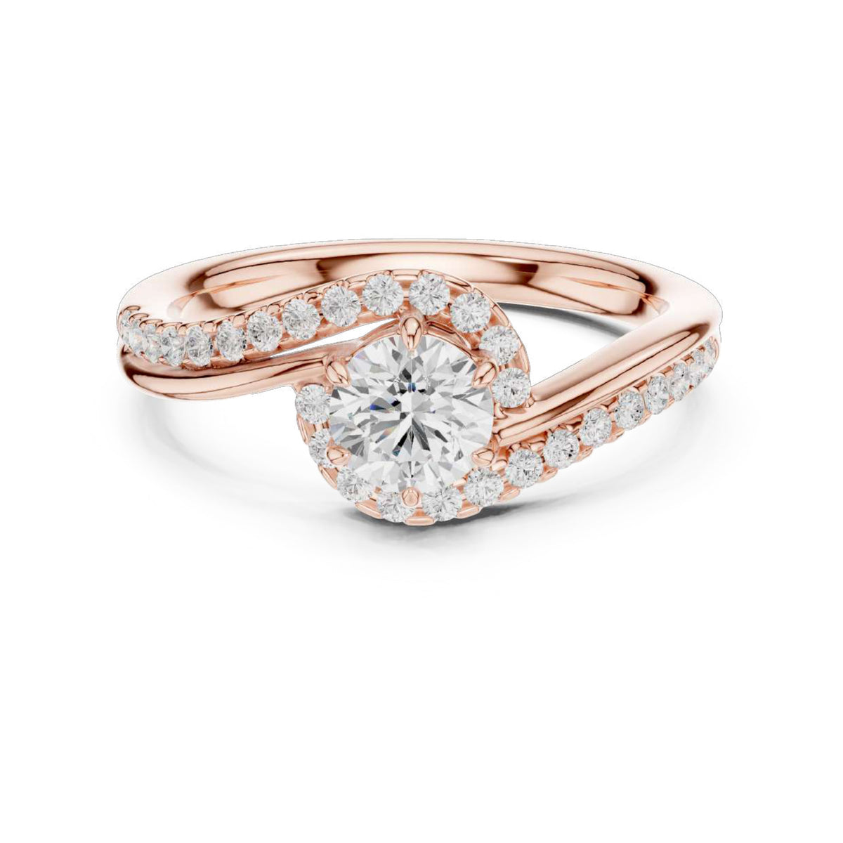 The Celeste Empress Solitaire Diamond Ring