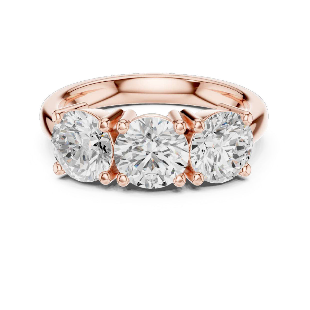 The Celeste French Pavé Diamond Ring