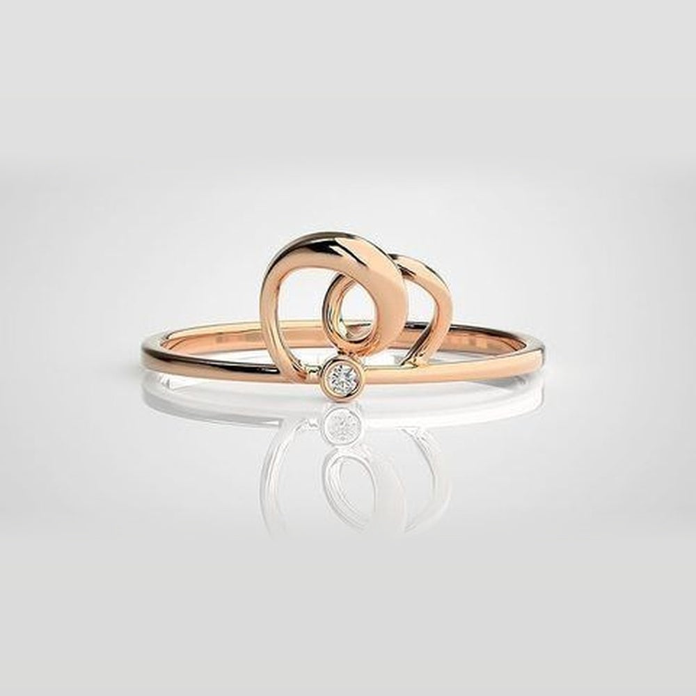 The Celestial Loop Diamond Ring