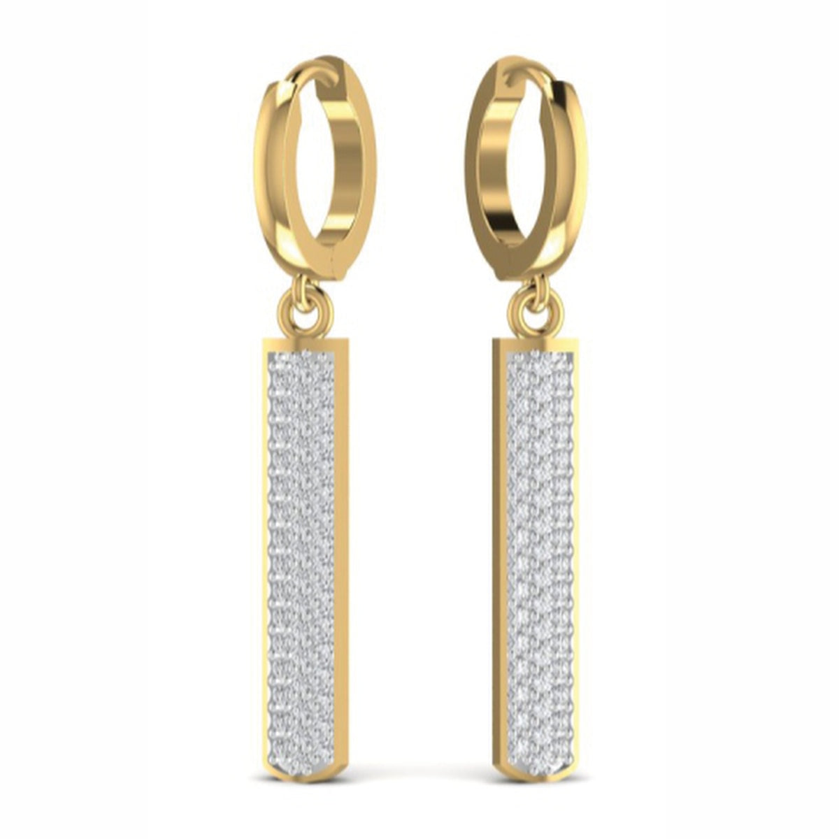 The Eclipse Diamond Chandelier Earrings