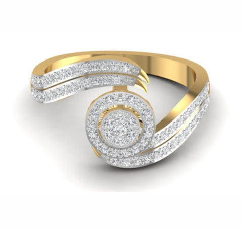 The Eclipse Diamond Cocktail Ring