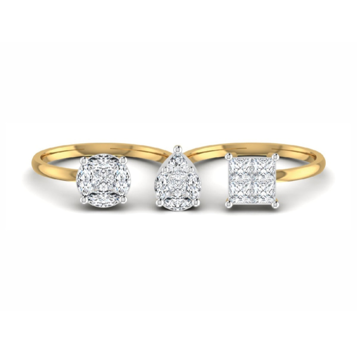The Elysian Diamond Cocktail Ring