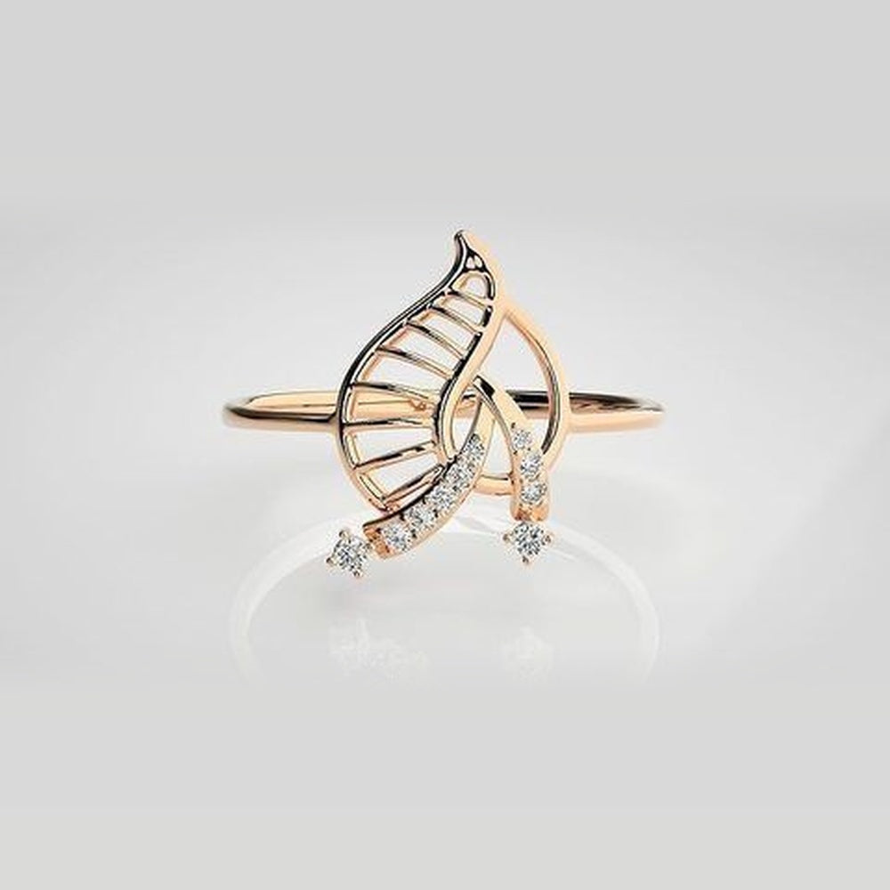 The Elysian Prism Horizon Diamond Ring