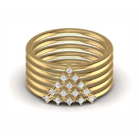 The Gala Diamond Cocktail Ring
