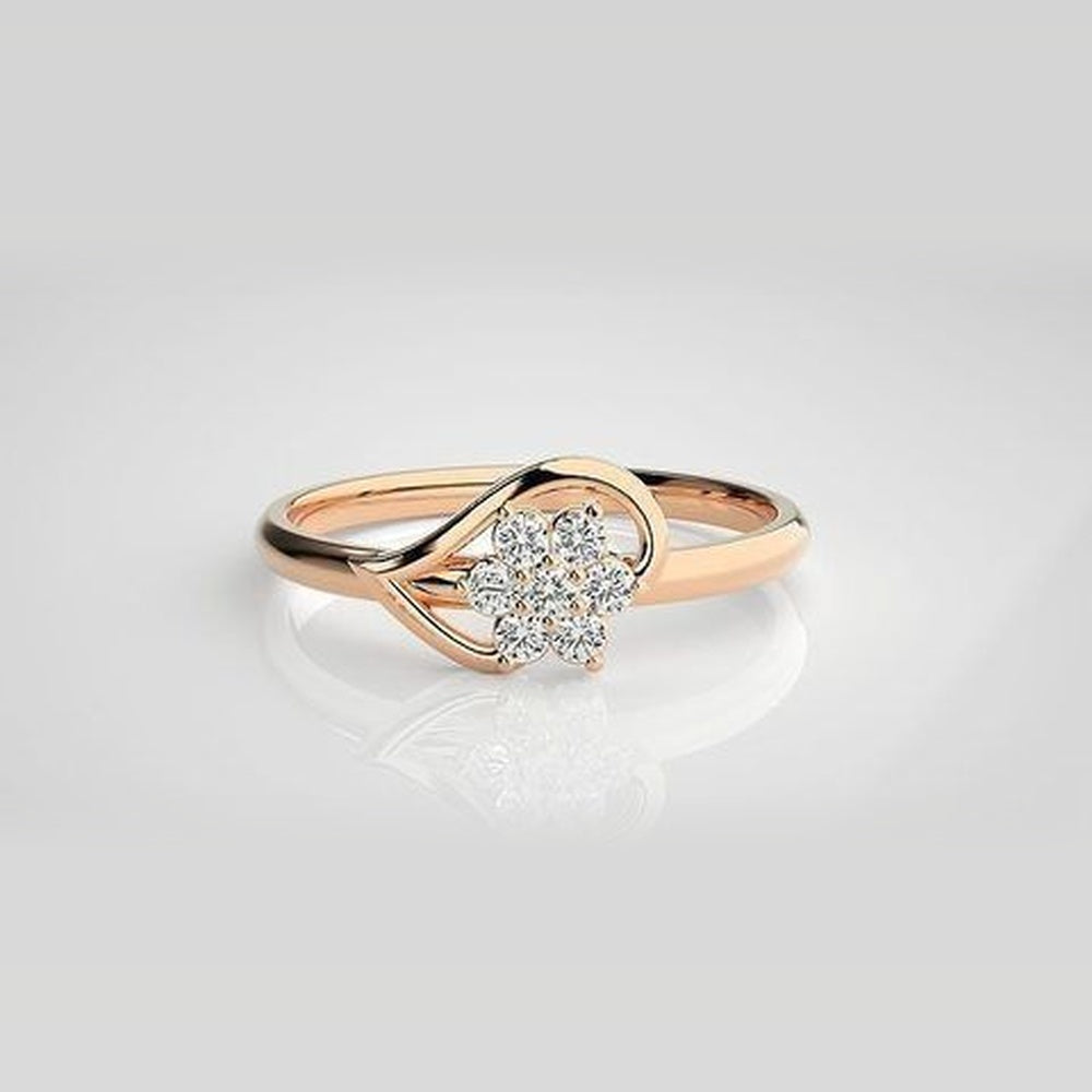 The Lumina Orbit Cluster Diamond Ring