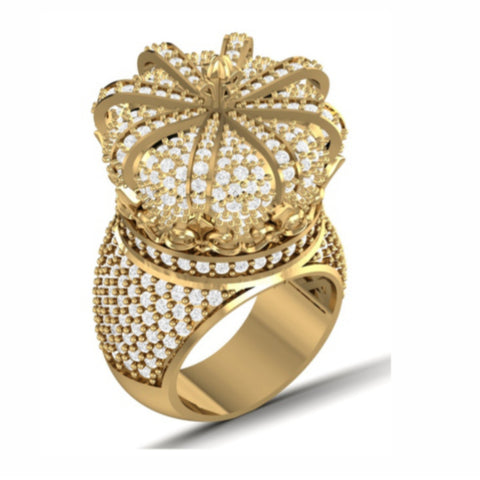 The Magnificent Diamond Cocktail Ring 2