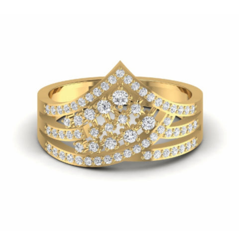 The Opulent Diamond Cocktail Ring 2