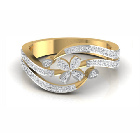 The Prism Diamond Cocktail Ring