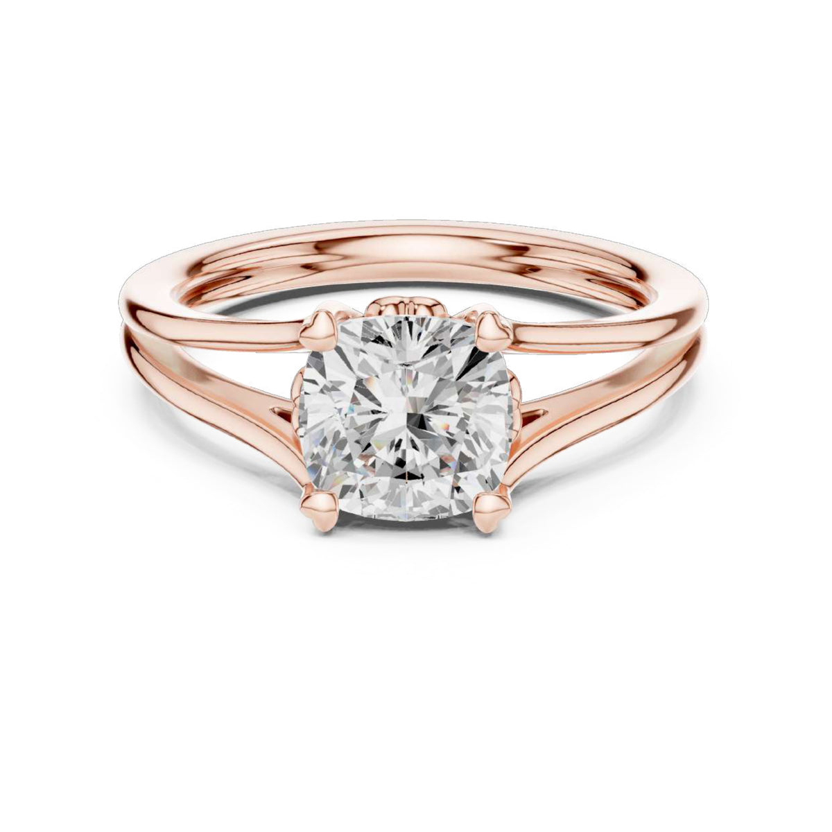 The Seraphina Bypass Ribbon Diamond Ring