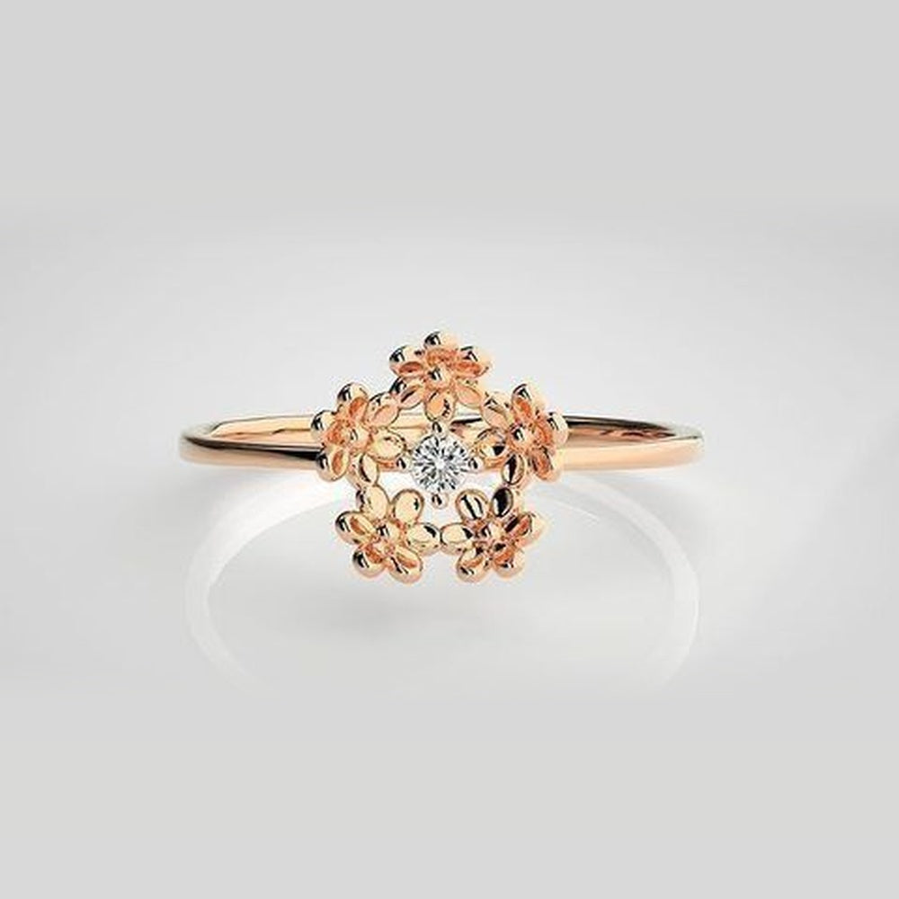 The Seraphina Harmonie Crown Diamond Ring