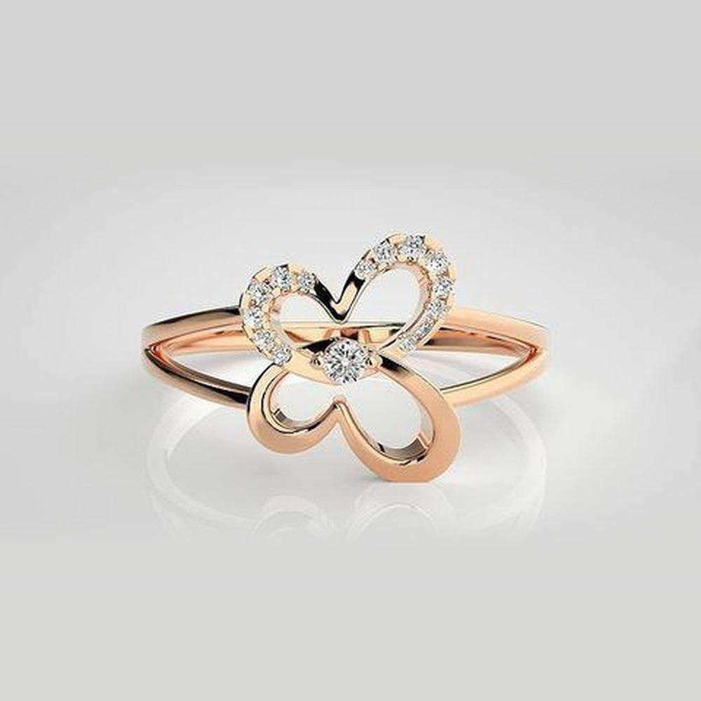 The Seraphina Marquise Leaf Diamond Ring