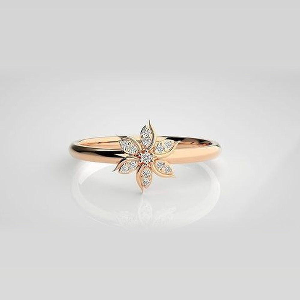 The Solis Prism Horizon Diamond Ring
