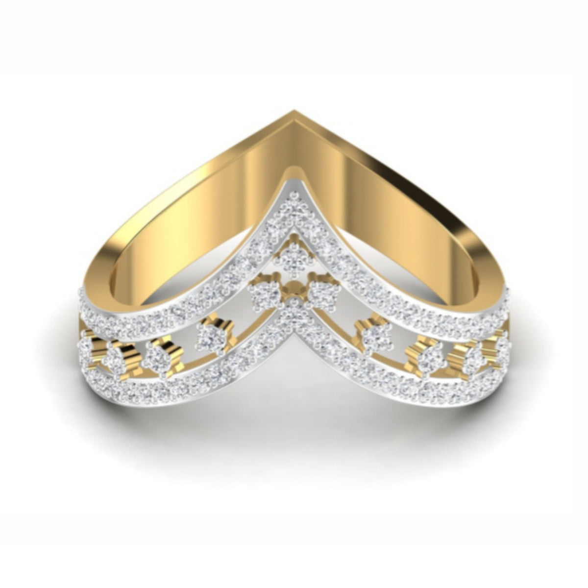 The Sovereign Diamond Cocktail Ring