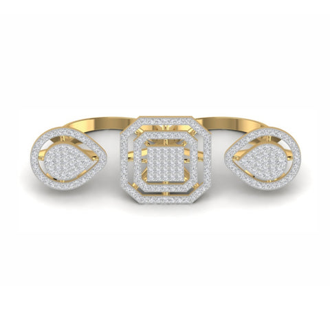 The Starlight Diamond Cocktail Ring