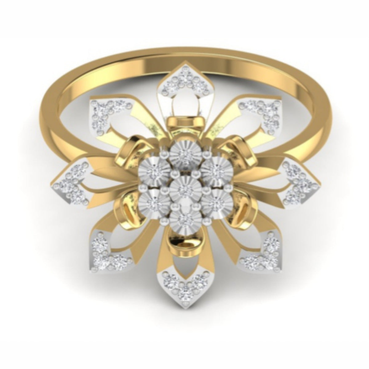 The Twilight Diamond Cocktail Ring