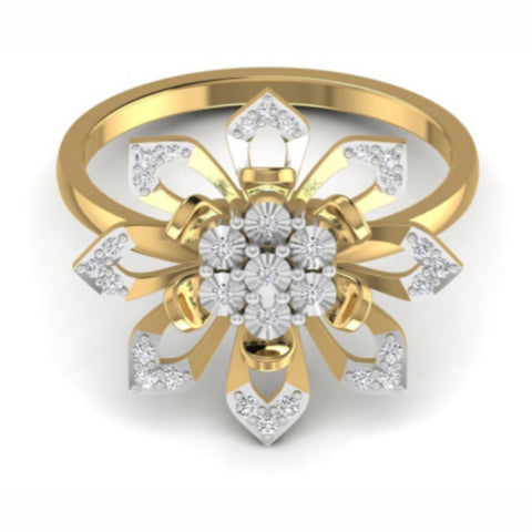 The Twilight Diamond Cocktail Ring