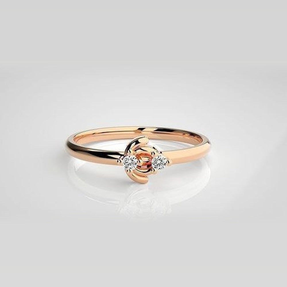 The Verve Sunburst Pavé Diamond Ring