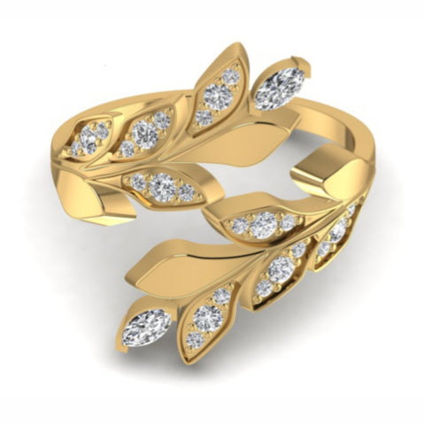 The Zephyr Diamond Cocktail Ring
